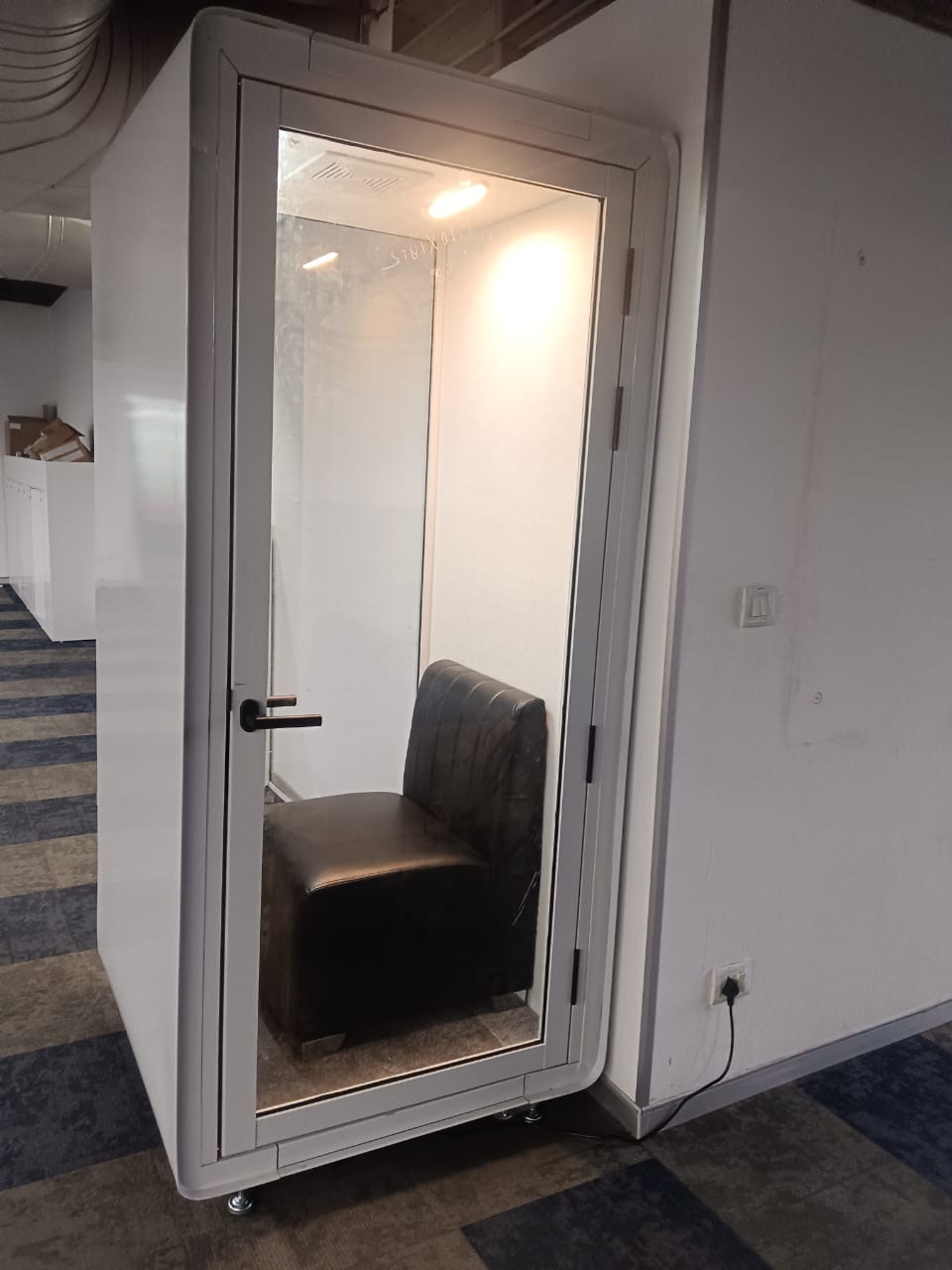 Single Seater Ultra Office Pod T-3 1000x1000x2100mm